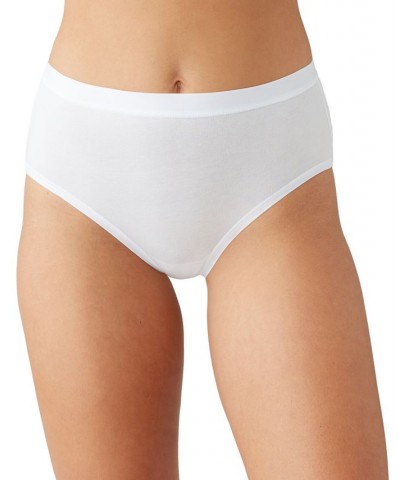 Women's Understated Cotton Brief Underwear 875362 White $14.04 Panty