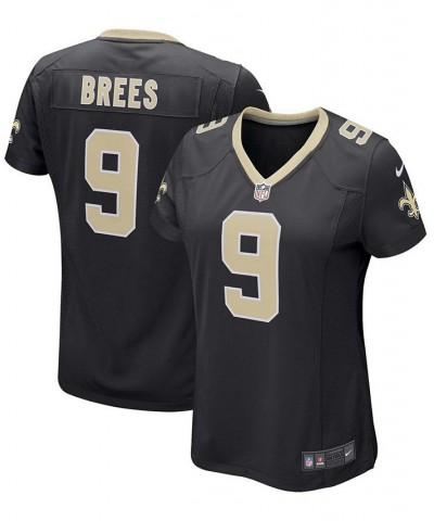 Women's Drew Brees Black New Orleans Saints Game Player Jersey Black $50.40 Jersey