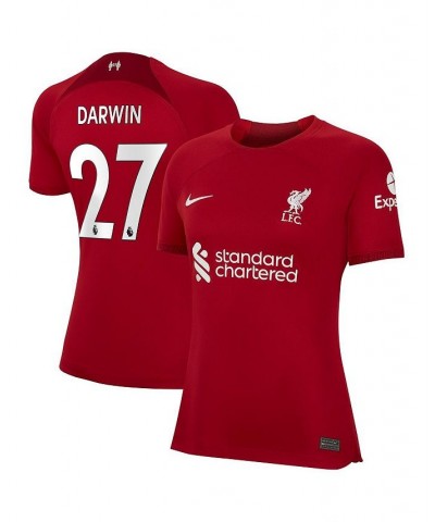 Women's Darwin Nunez Red Liverpool 2022/23 Home Replica Player Jersey Red $42.00 Jersey