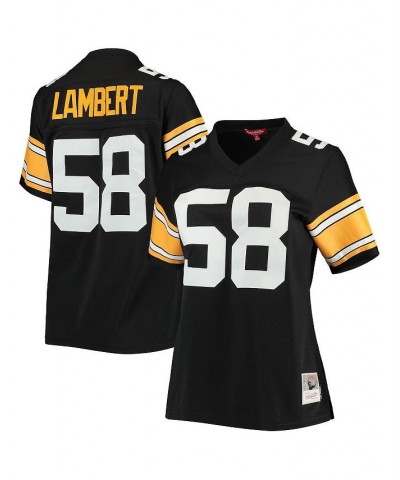 Women's Jack Lambert Black Pittsburgh Steelers Legacy Replica Player Jersey Black $43.50 Jersey