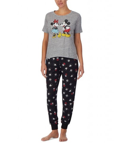 Mickey & Minnie Short Sleeve Sleep T-Shirt Gray $11.00 Sleepwear