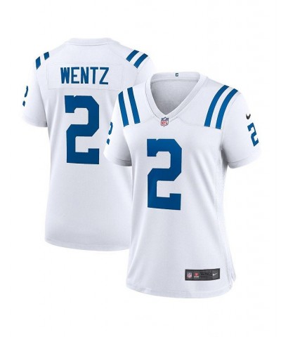 Women's Carson Wentz White Indianapolis Colts Game Jersey White $57.20 Jersey
