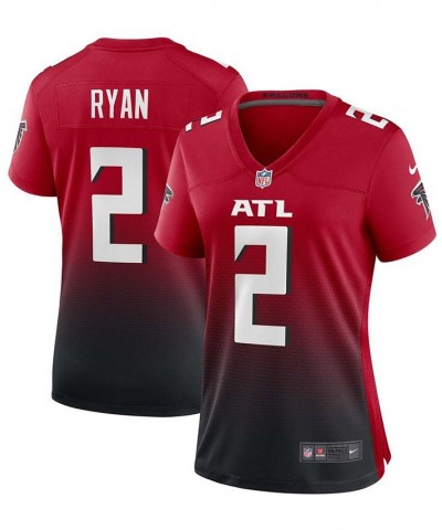 Women's Matt Ryan Red Atlanta Falcons 2nd Alternate Game Jersey Red $63.70 Jersey