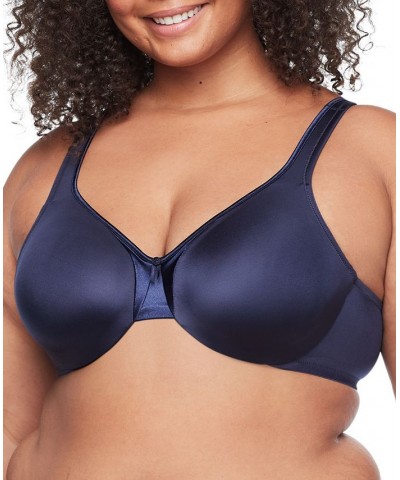 Warners Signature Support Cushioned Underwire for Support and Comfort Underwire Unlined Full-Coverage Bra 35002A Blue $11.76 ...