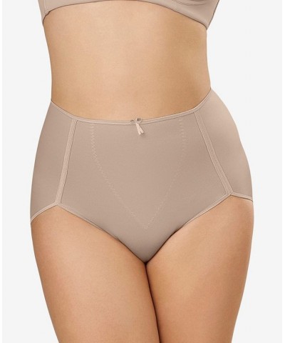 Women's Firm Tummy-Control High-Waist Panty 0243 Tan/Beige $16.40 Shapewear